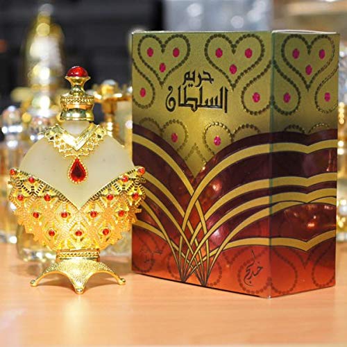 KHADLAJ PERFUMES Hareem Al Sultan Gold Concentrated Perfume Oil 1.18oz