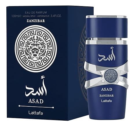 LATTAFA Asad Zanzibar Eau De Parfum, 3.4 oz