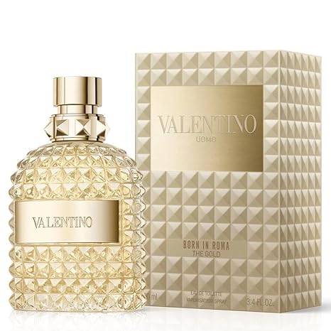 VALENTINO Uomo Born In Roma The Gold Eau De Toilette, 3.4oz *LIMITED EDITION*