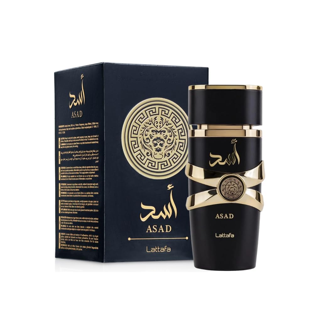LATTAFA Asad Eau De Parfum, 3.4 oz