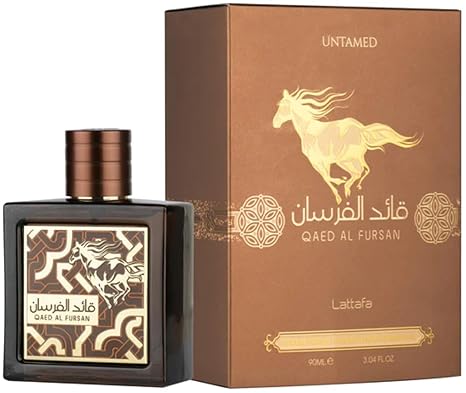 LATTAFA Qaed Al Fursan Untamed Eau De Parfum, 3.04 oz